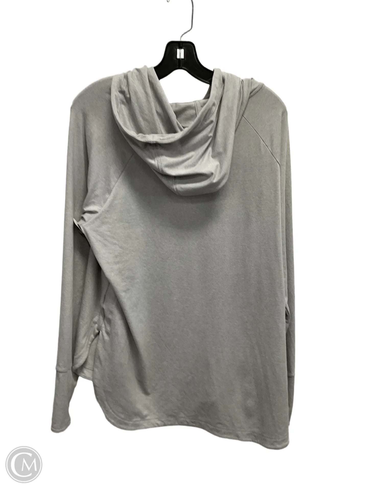 Top Long Sleeve Basic By Athleta In Grey, Size: Xl