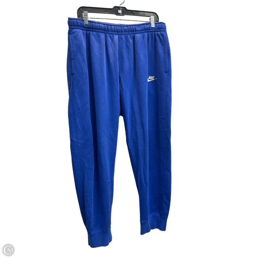 Athletic Pants By Nike In Blue, Size: Xxl