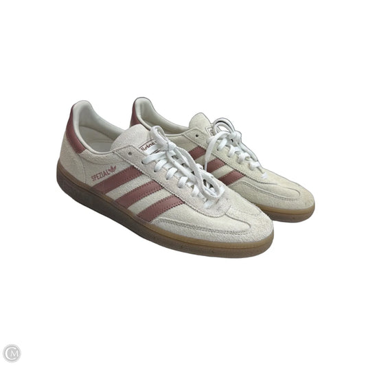 Shoes Sneakers By Adidas In Pink & Tan, Size: 9