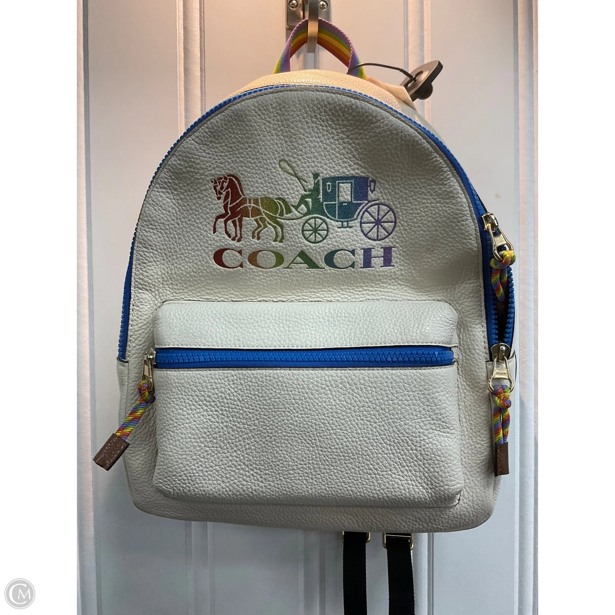 Handbag Designer By Coach, Size: Medium