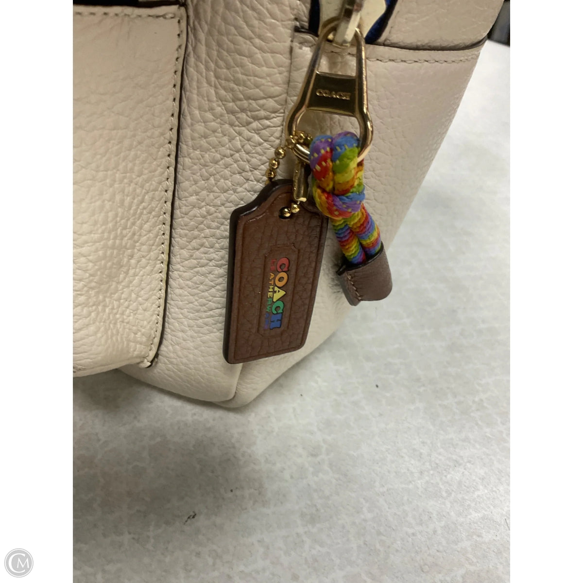 Handbag Designer By Coach, Size: Medium