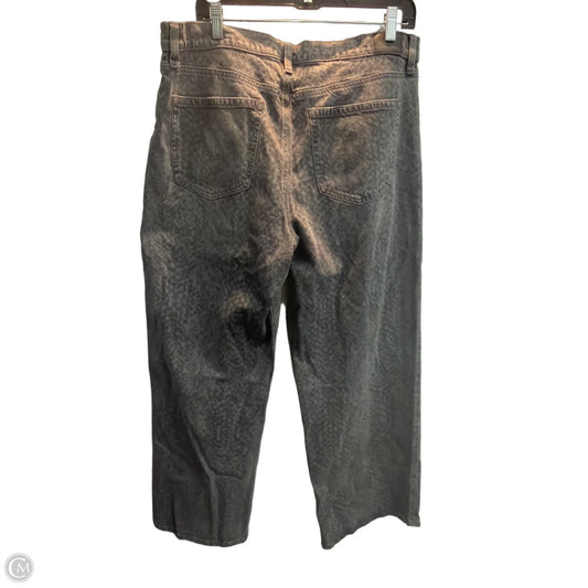 Jeans Boot Cut By American Eagle In Black & Grey, Size: 14