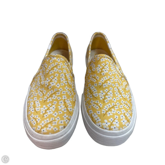 Shoes Sneakers By Keds In Yellow, Size: 6