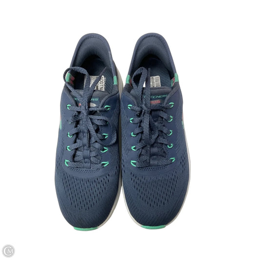 Shoes Sneakers By Skechers In Navy, Size: 6.5