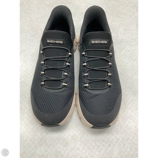 Shoes Sneakers By Skechers In Black & Tan, Size: 7