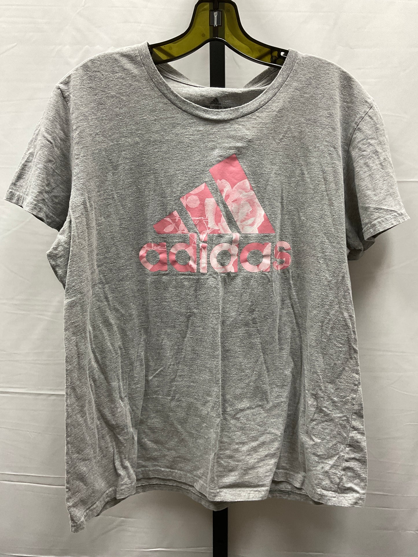 Athletic Top Short Sleeve By Adidas  Size: Xl