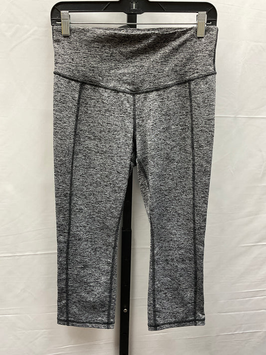 Black & Grey Athletic Capris Xersion, Size M