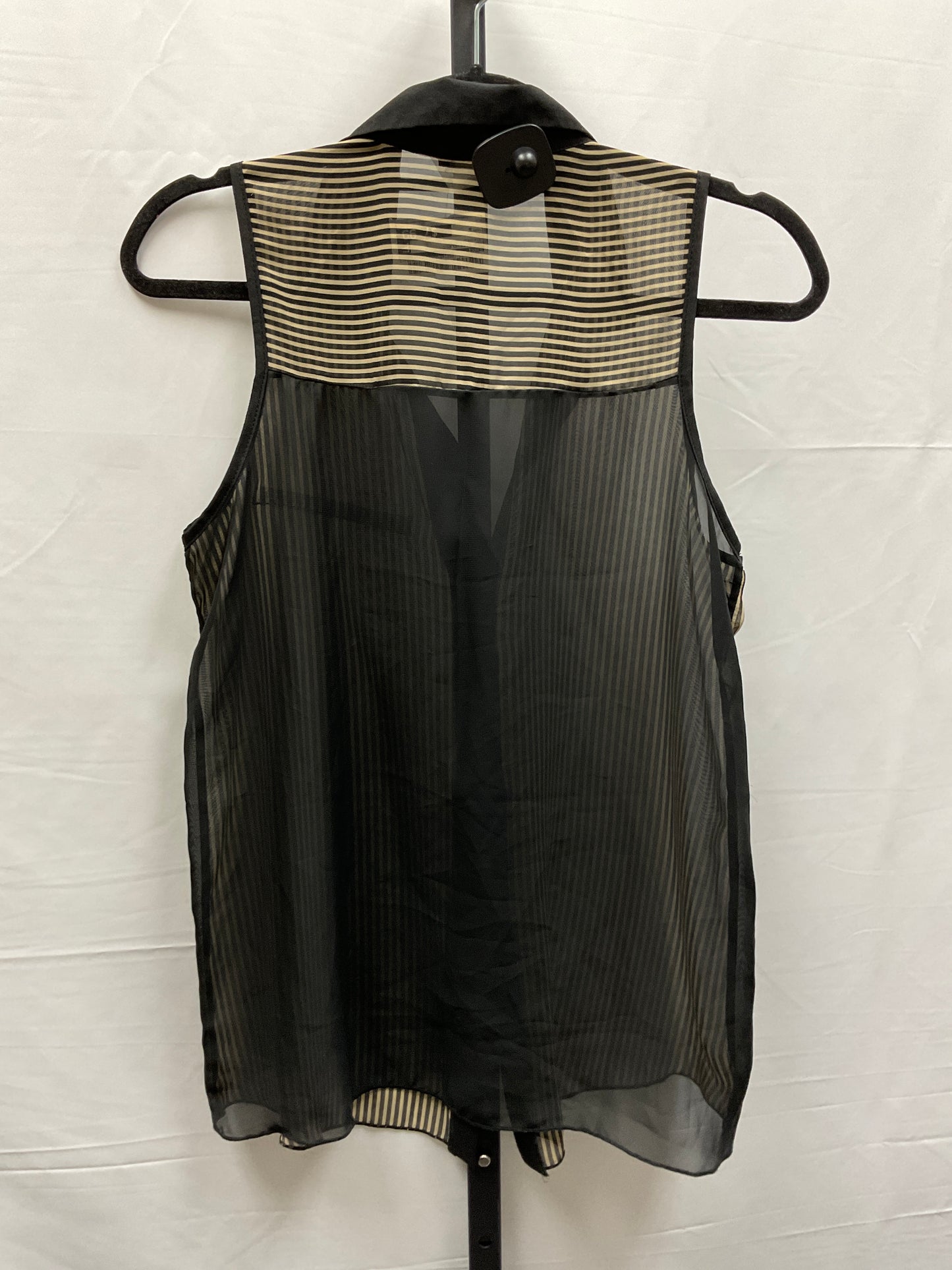 Striped Pattern Top Sleeveless Issi, Size S