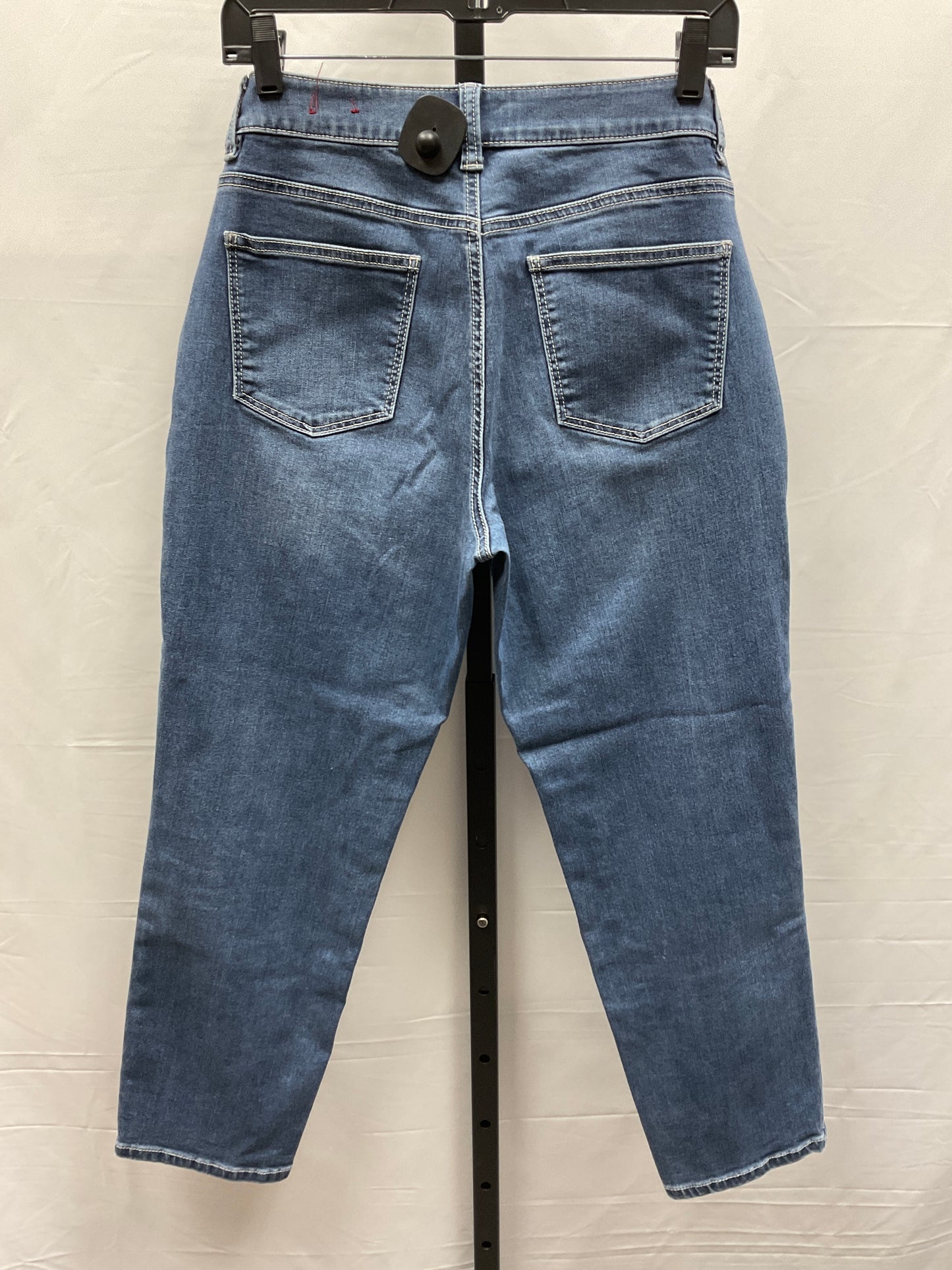 Jeans Straight By Talbots In Blue, Size: 10petite