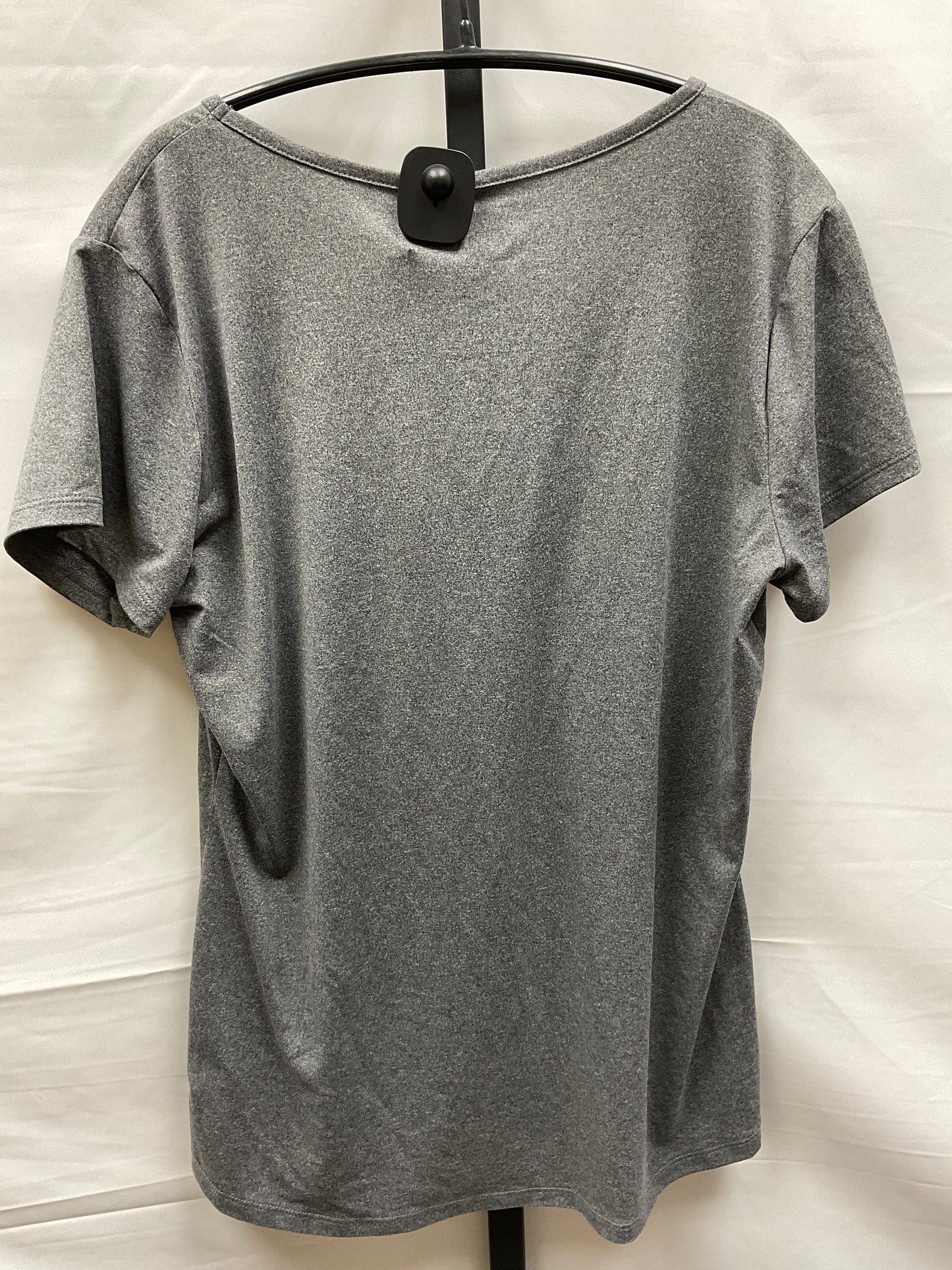 Grey Athletic Top Short Sleeve Rbx, Size L