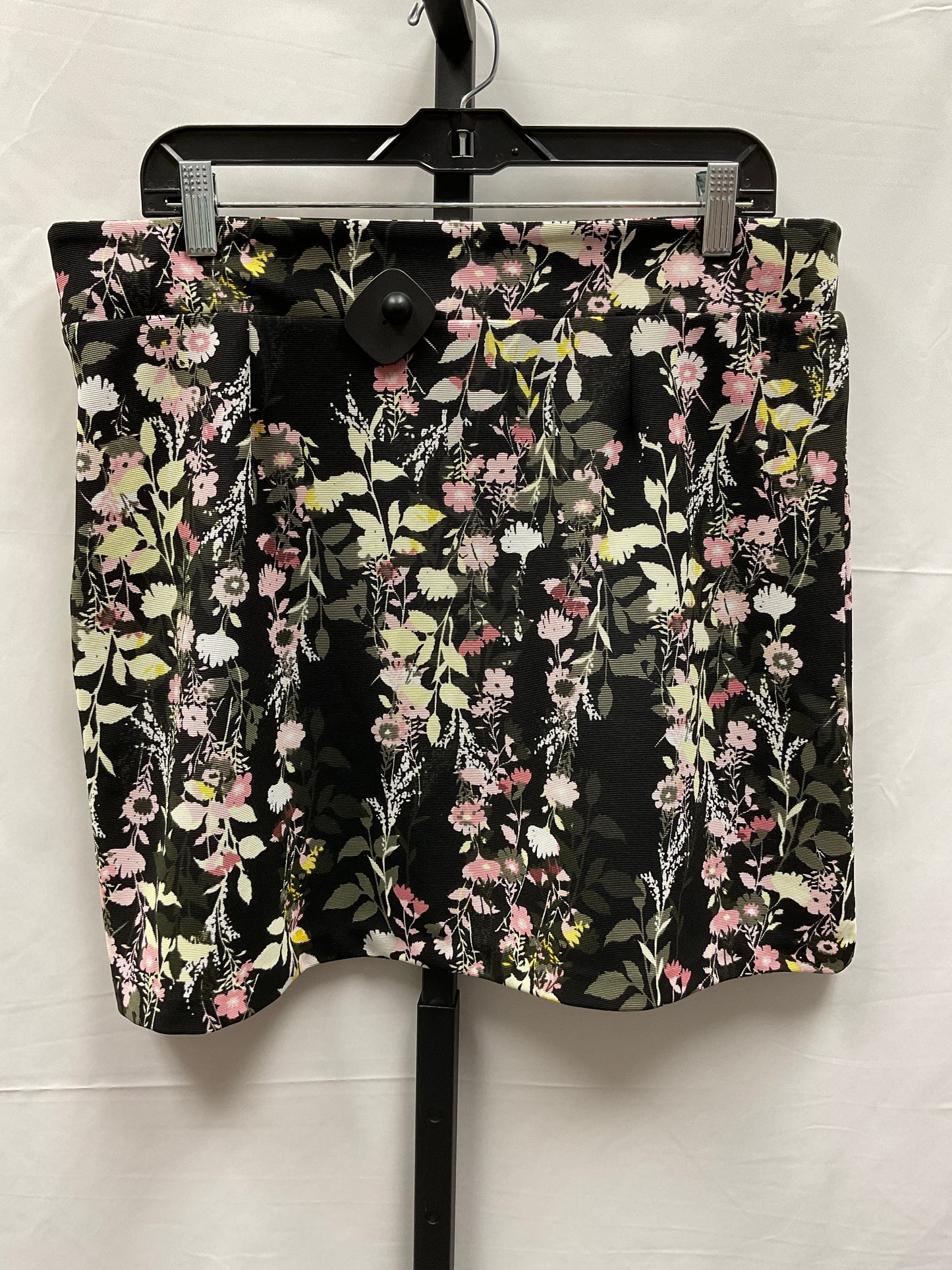 Floral Print Skirt Mini & Short Inc, Size 14