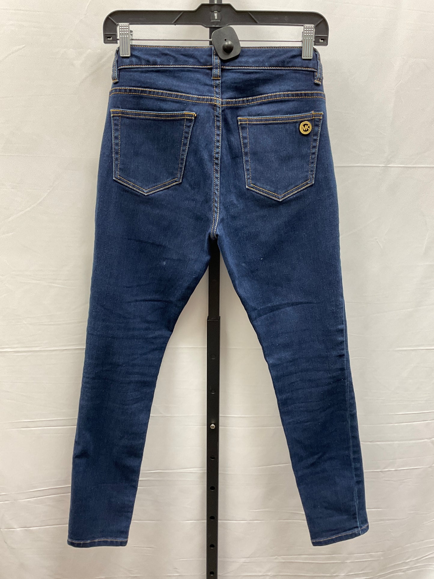 Jeans Skinny By Michael Kors In Blue, Size: 4