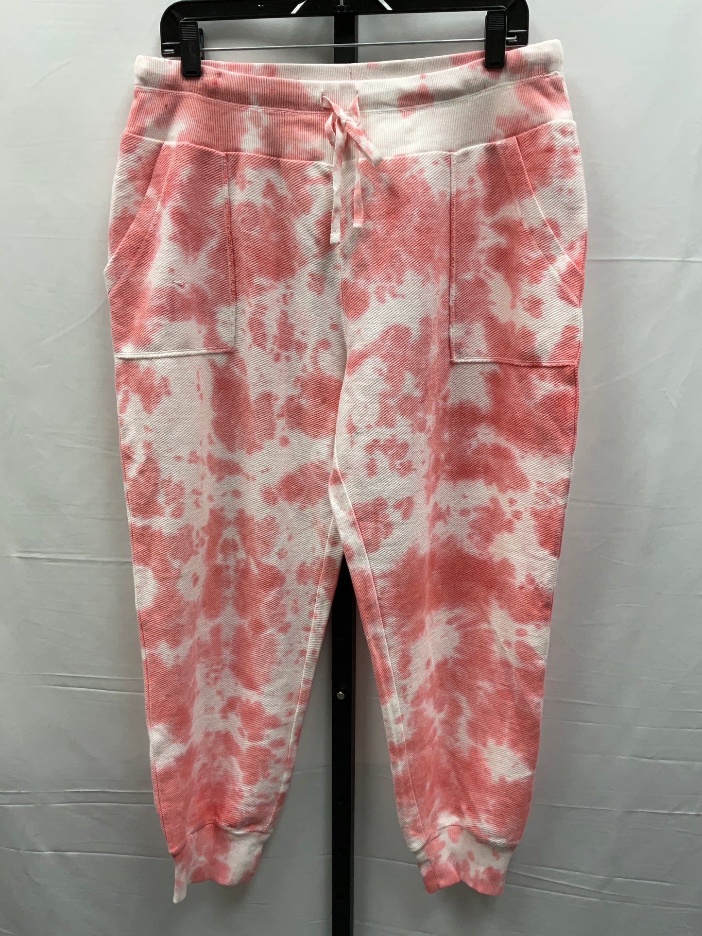 Pants Joggers By New Directions In Tie Dye Print, Size: L