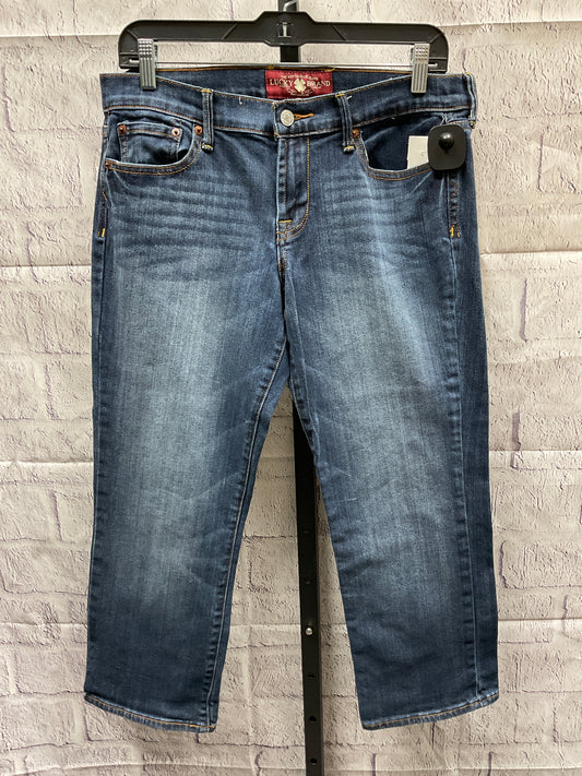 Jeans Cropped By Lucky Brand  Size: 8