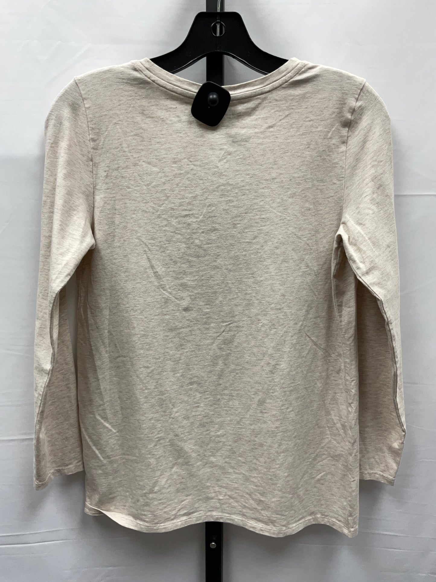 Tan Top Long Sleeve Basic Soft Surroundings, Size Petite   Xs