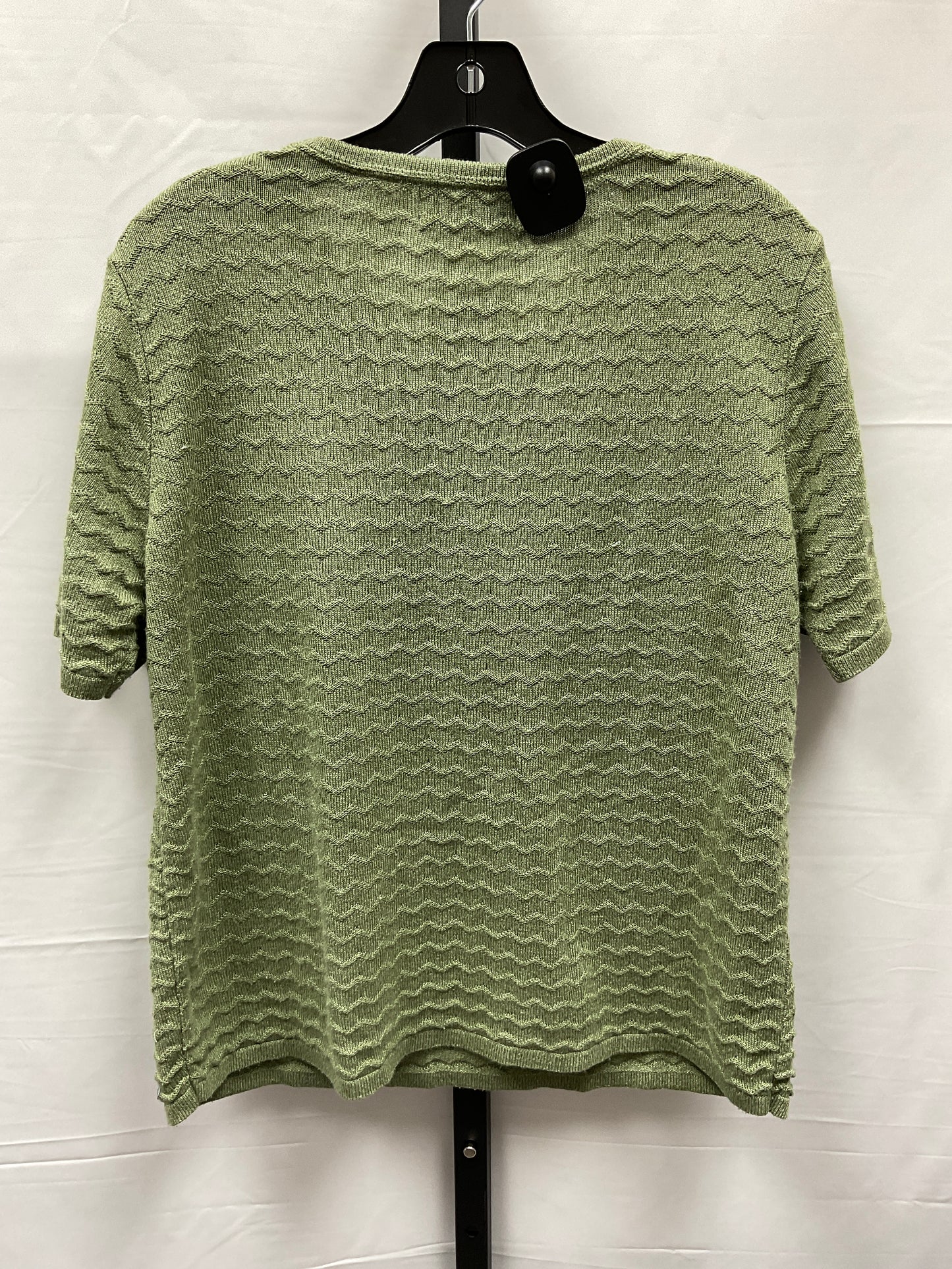 Green Top Short Sleeve Alfred Dunner, Size M