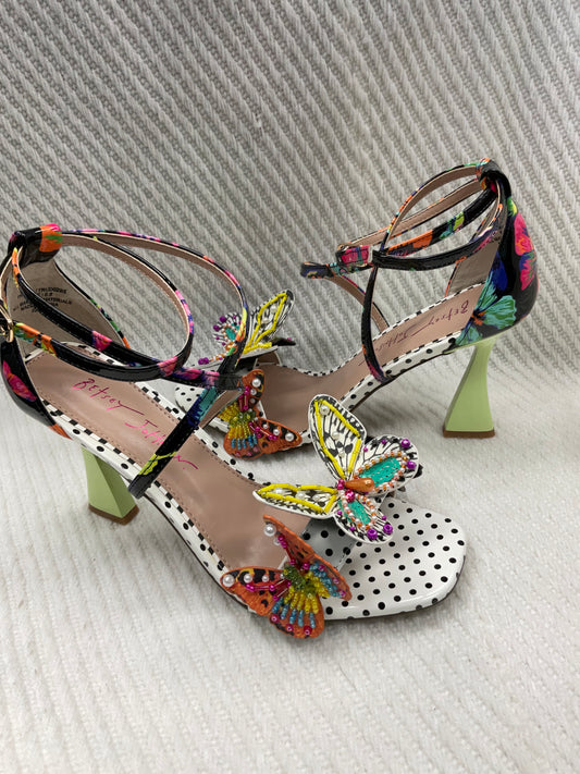 Sandals Heels Stiletto By Betsey Johnson  Size: 6.5