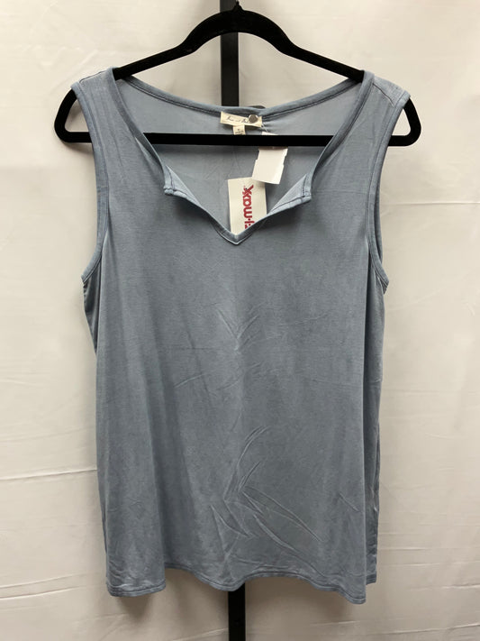 Blue Top Sleeveless Jane And Delancey, Size M