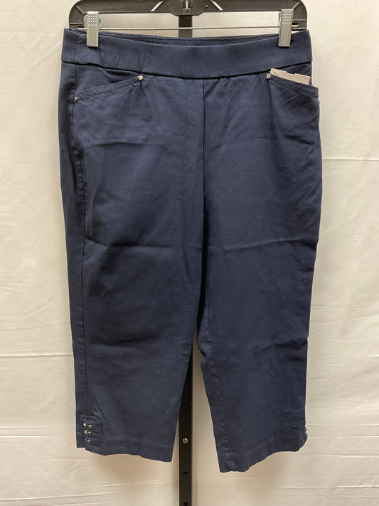 Navy Capris Christopher And Banks, Size 6