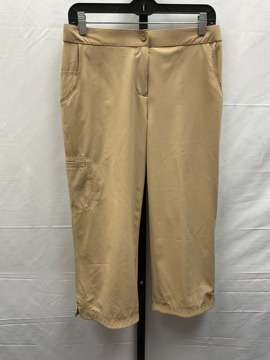 Tan Capris Zenergy By Chicos, Size 4