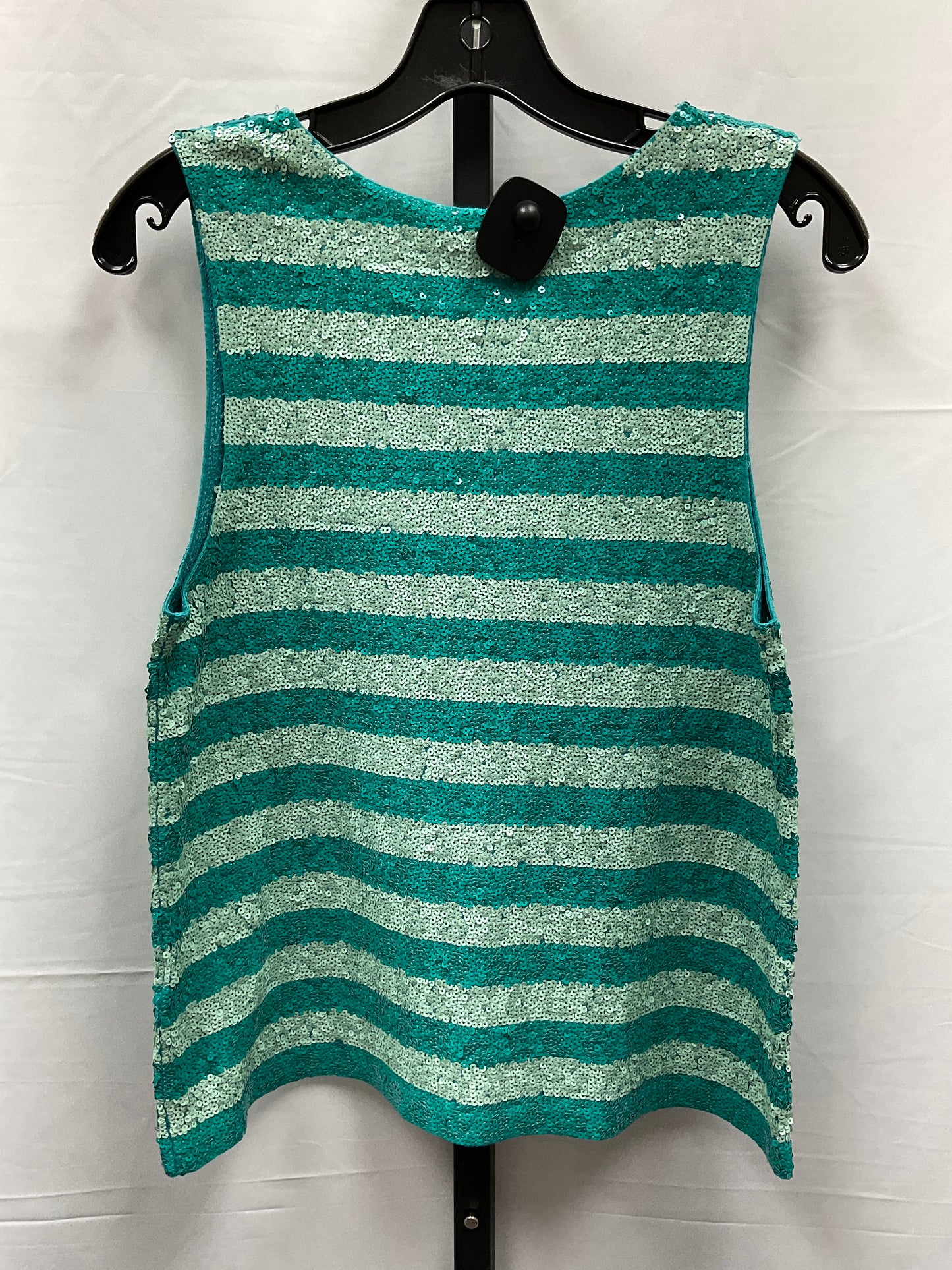 Blue Top Sleeveless J. Crew, Size M