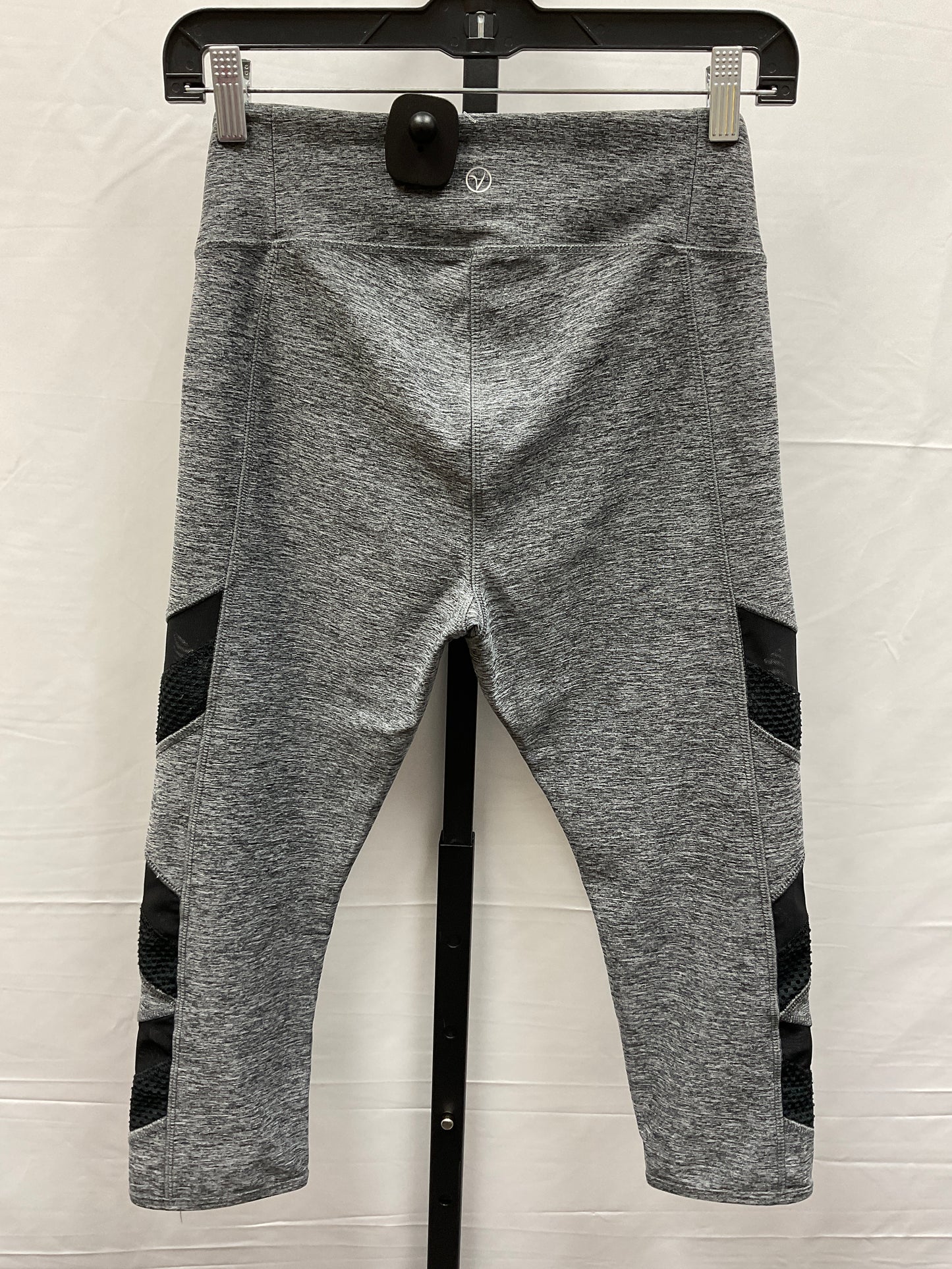 Grey Athletic Leggings Capris Vogo, Size S