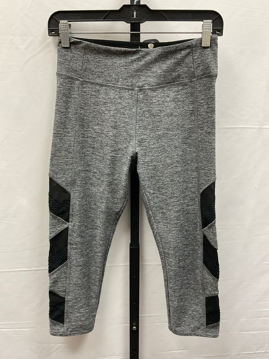 Grey Athletic Leggings Capris Vogo, Size S