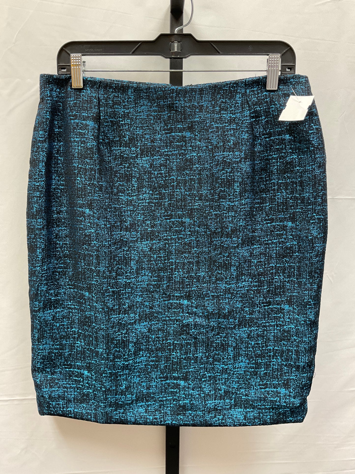 Black & Blue Skirt Midi Limited, Size 8