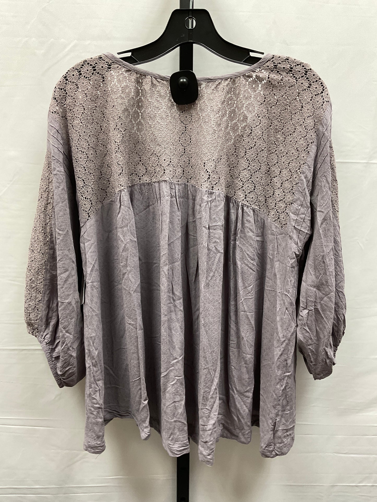 Taupe Top Long Sleeve Free People, Size S