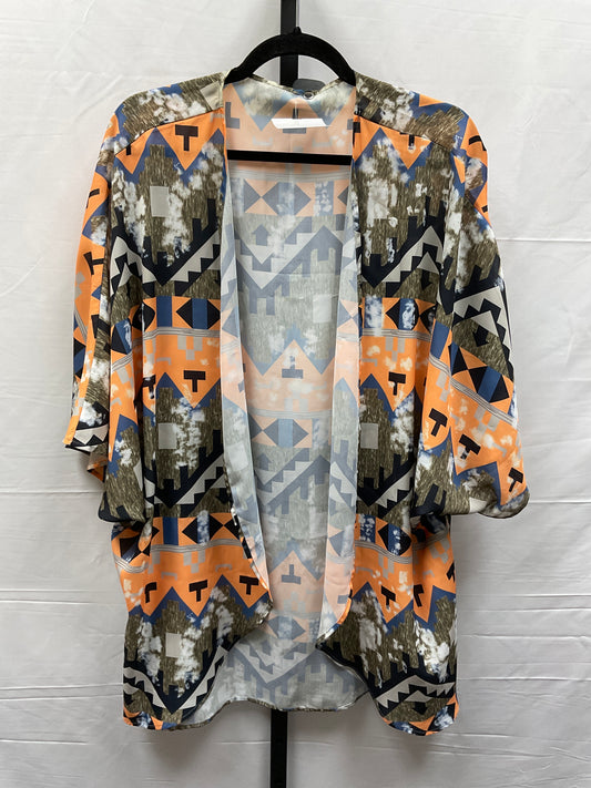 Multi-colored Kimono Clothes Mentor, Size 3x