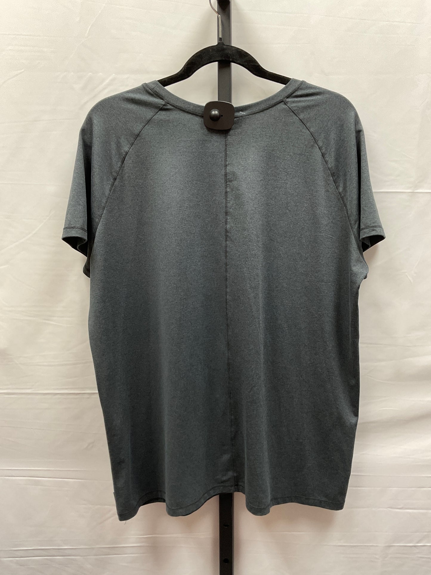 Grey Top Short Sleeve Basic Eddie Bauer, Size Xl