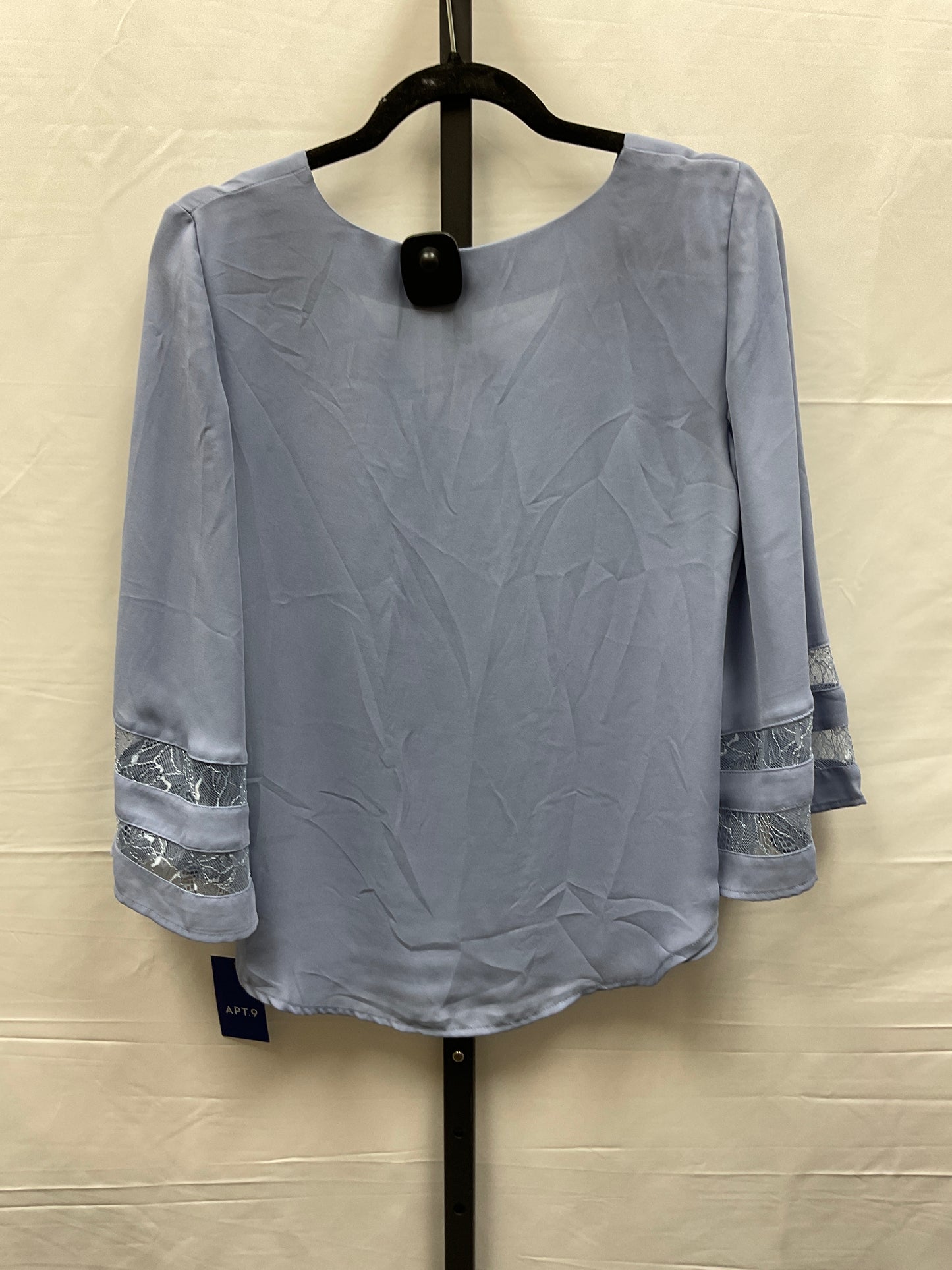 Blue Top Long Sleeve Apt 9, Size S