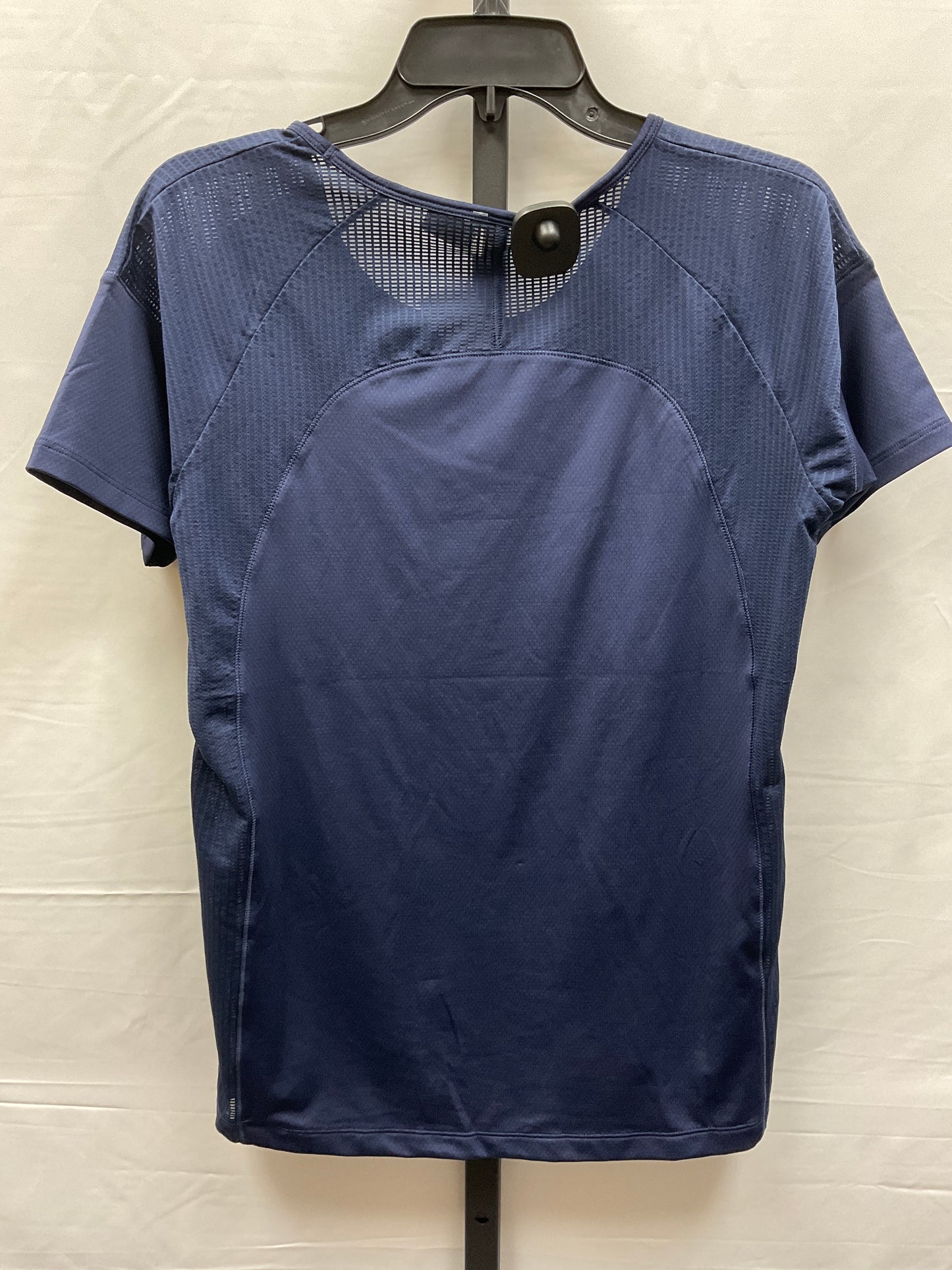 Navy Athletic Top Short Sleeve Under Armour, Size S