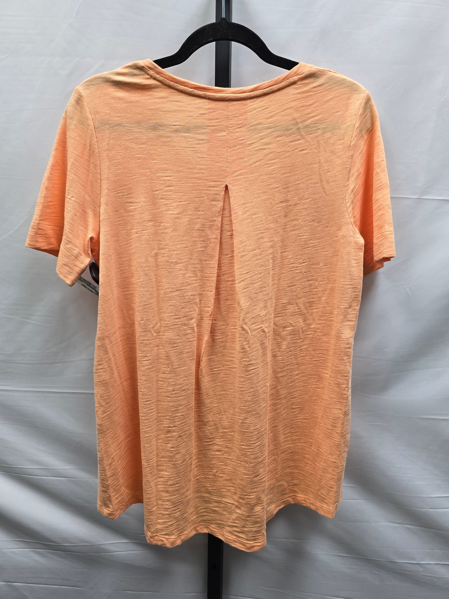 Orange Top Short Sleeve Basic Chicos, Size S