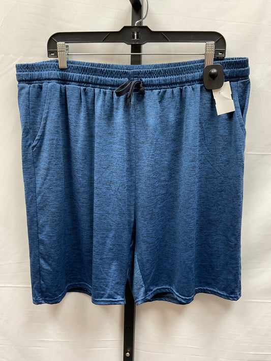 Blue Athletic Shorts Clothes Mentor, Size 1x