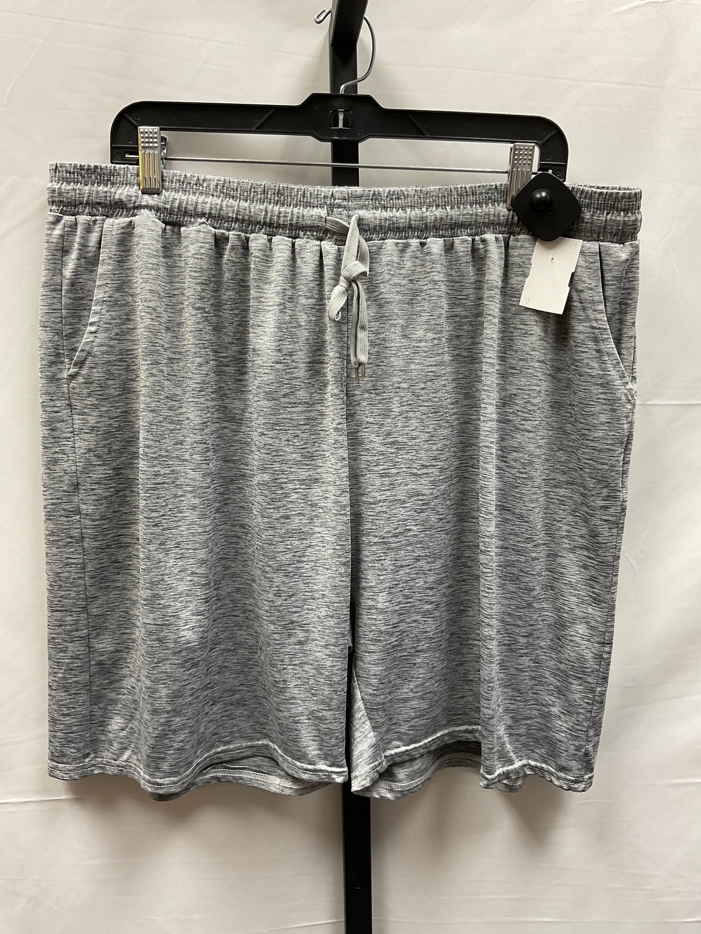 Grey Athletic Shorts Clothes Mentor, Size 1x