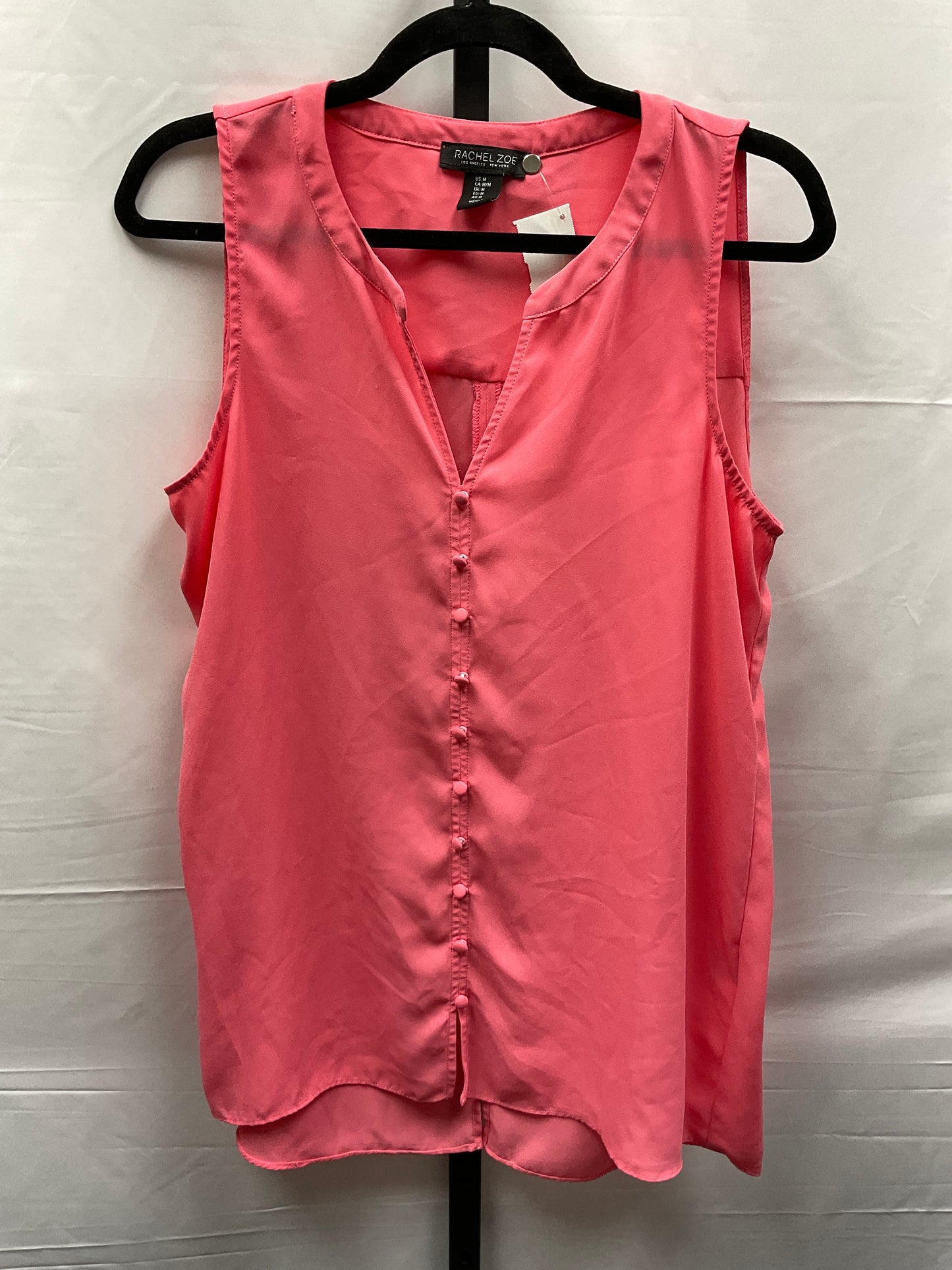 Pink Top Sleeveless Rachel Zoe, Size M