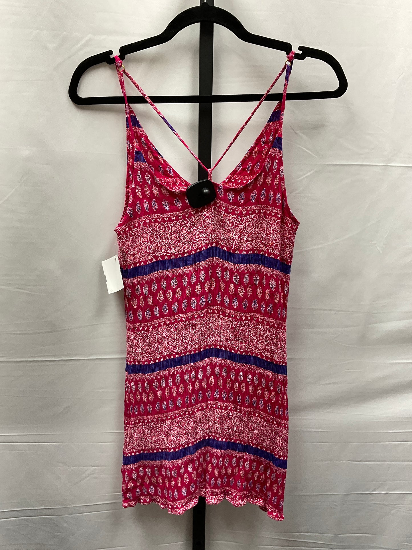 Multi-colored Top Sleeveless En Creme, Size L