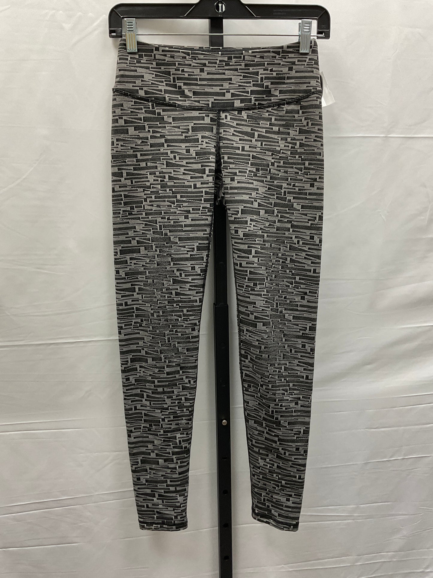 Black & Grey Athletic Leggings Lucy, Size S