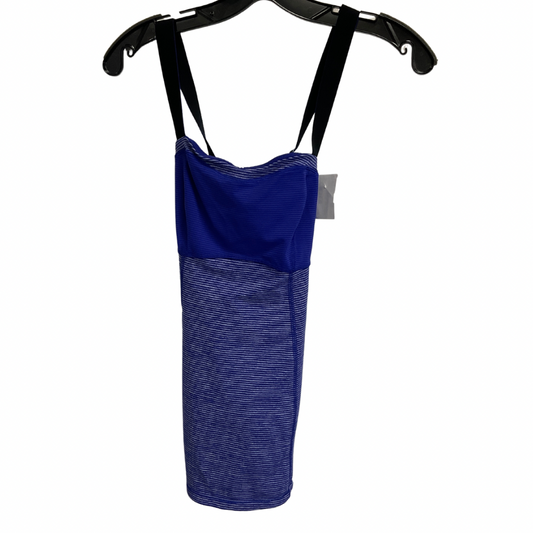 Athletic Tank Top By Lululemon In Blue, Size: 6