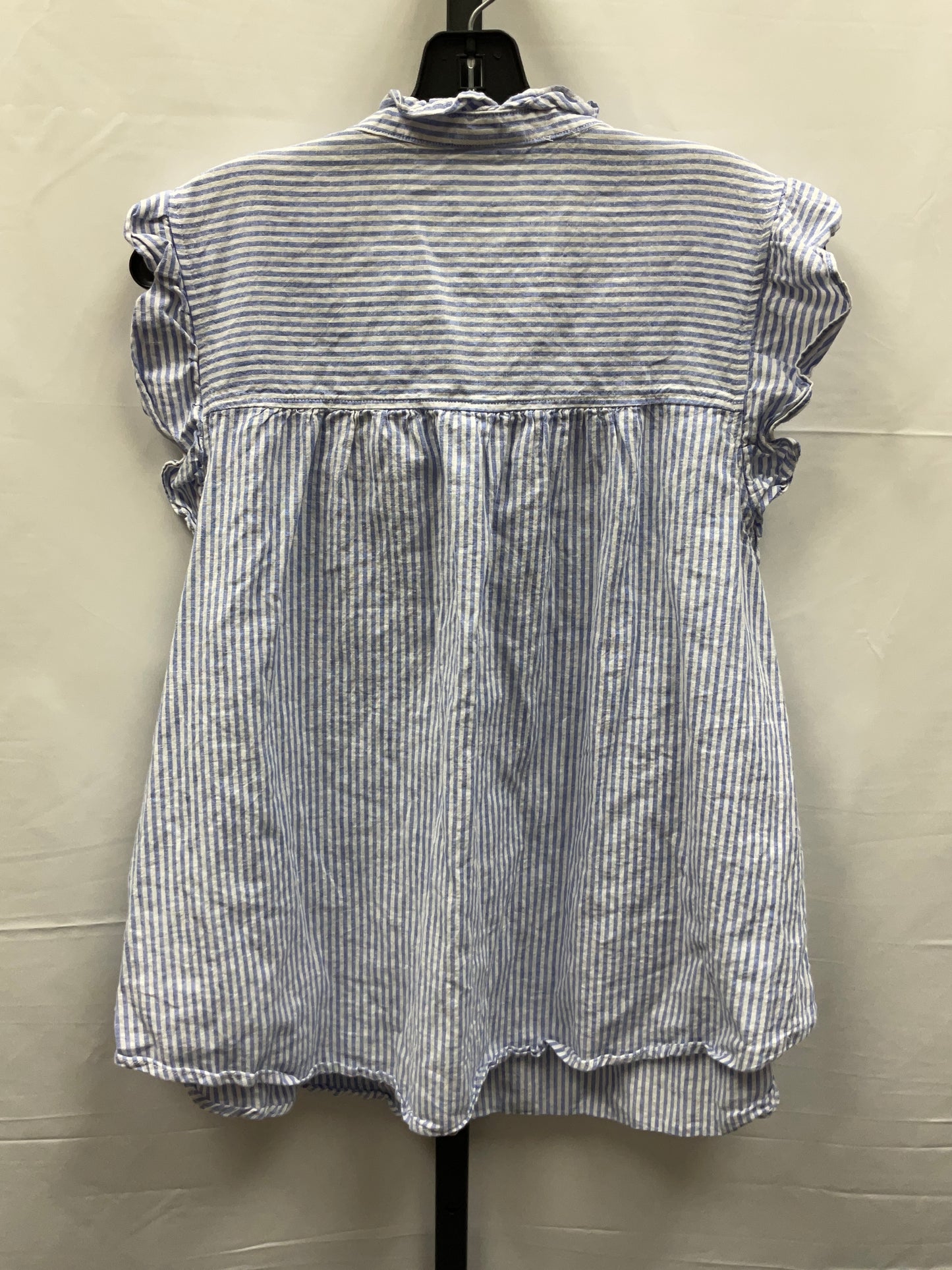 Striped Pattern Top Short Sleeve H&m, Size Xl