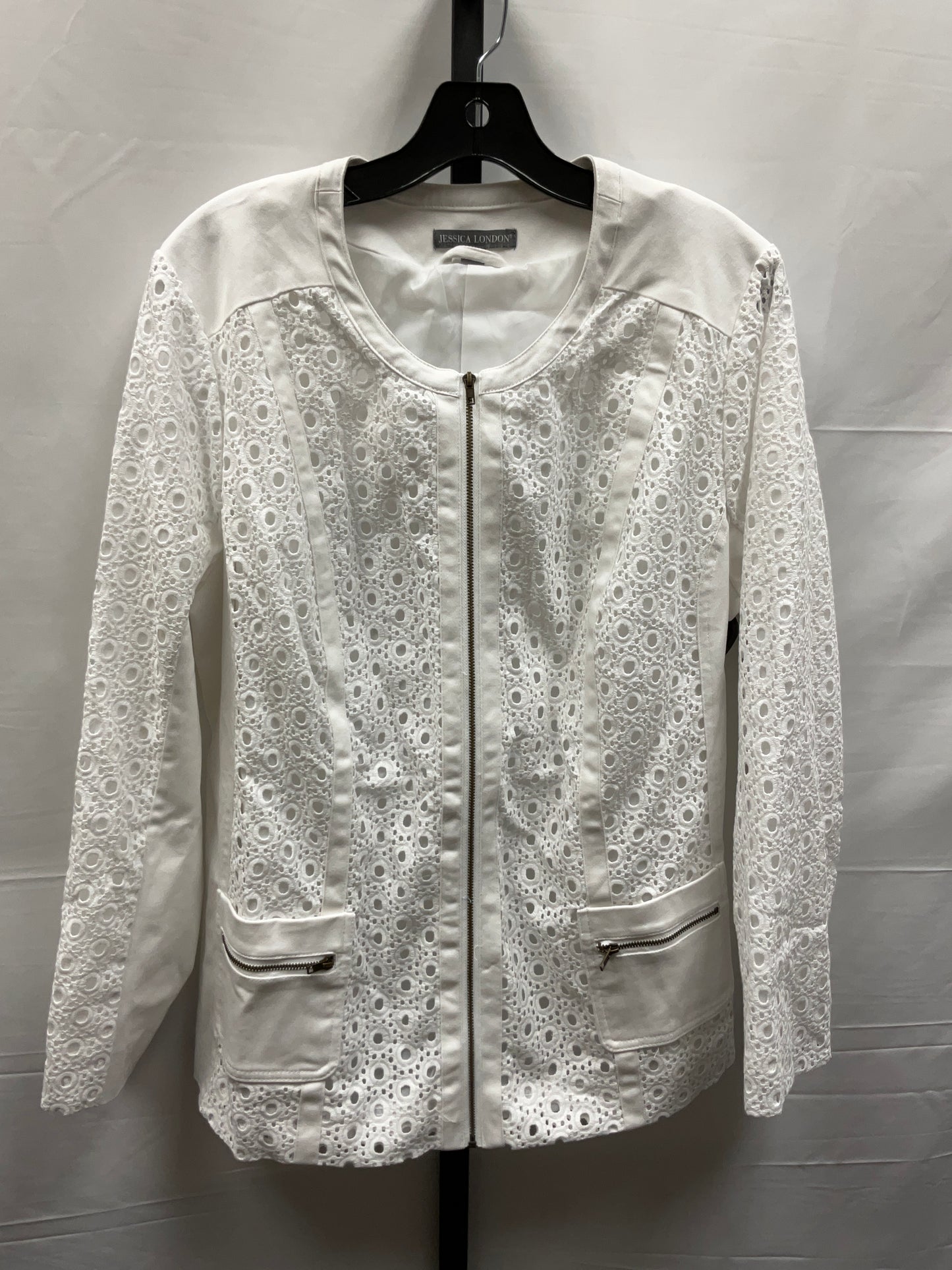 White Jacket Other Jessica London, Size 1x