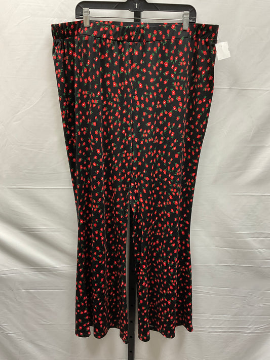 Floral Print Pants Other Shein, Size 4x