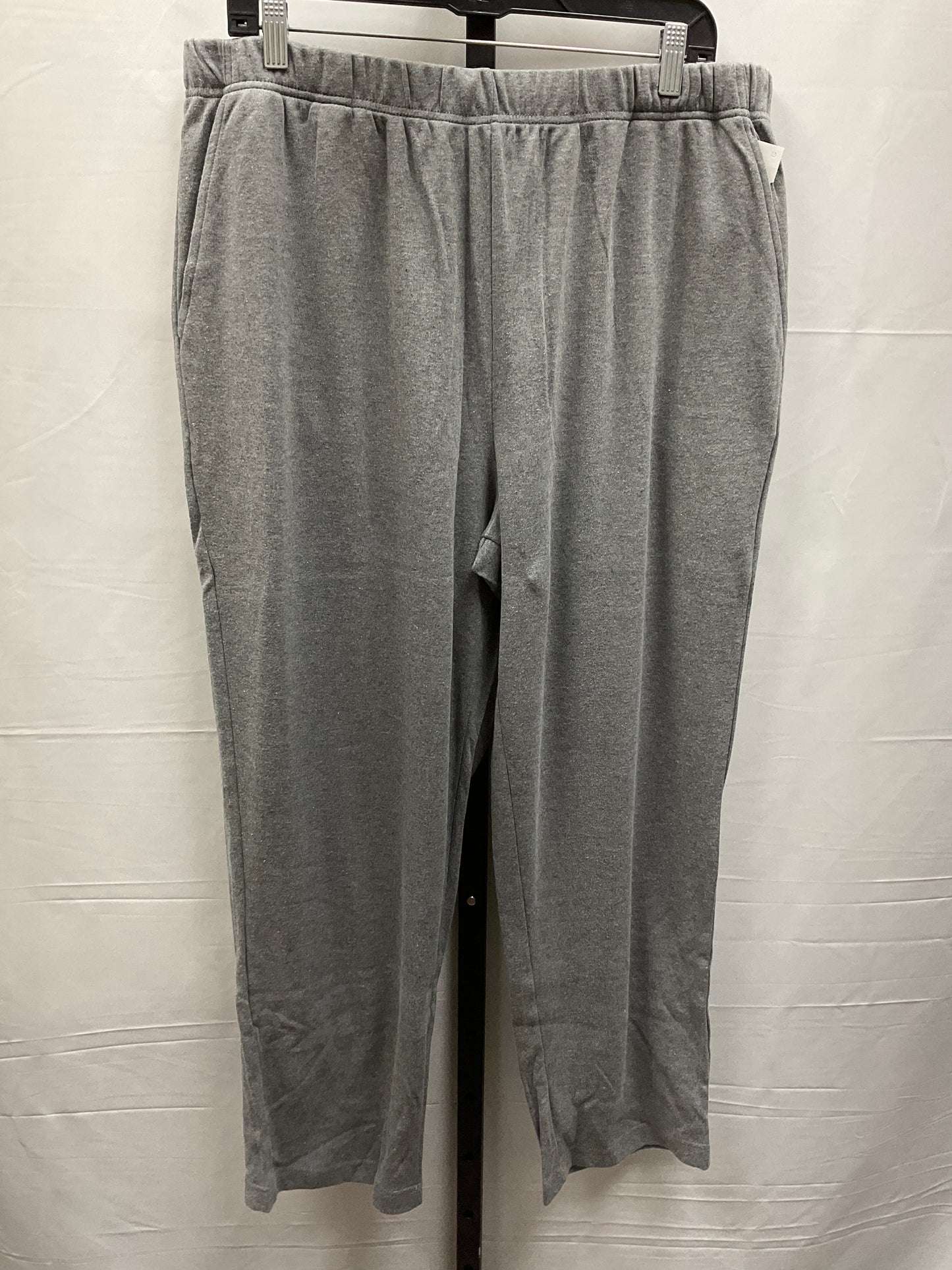 Pants Lounge By Roamans In Grey, Size: 1x