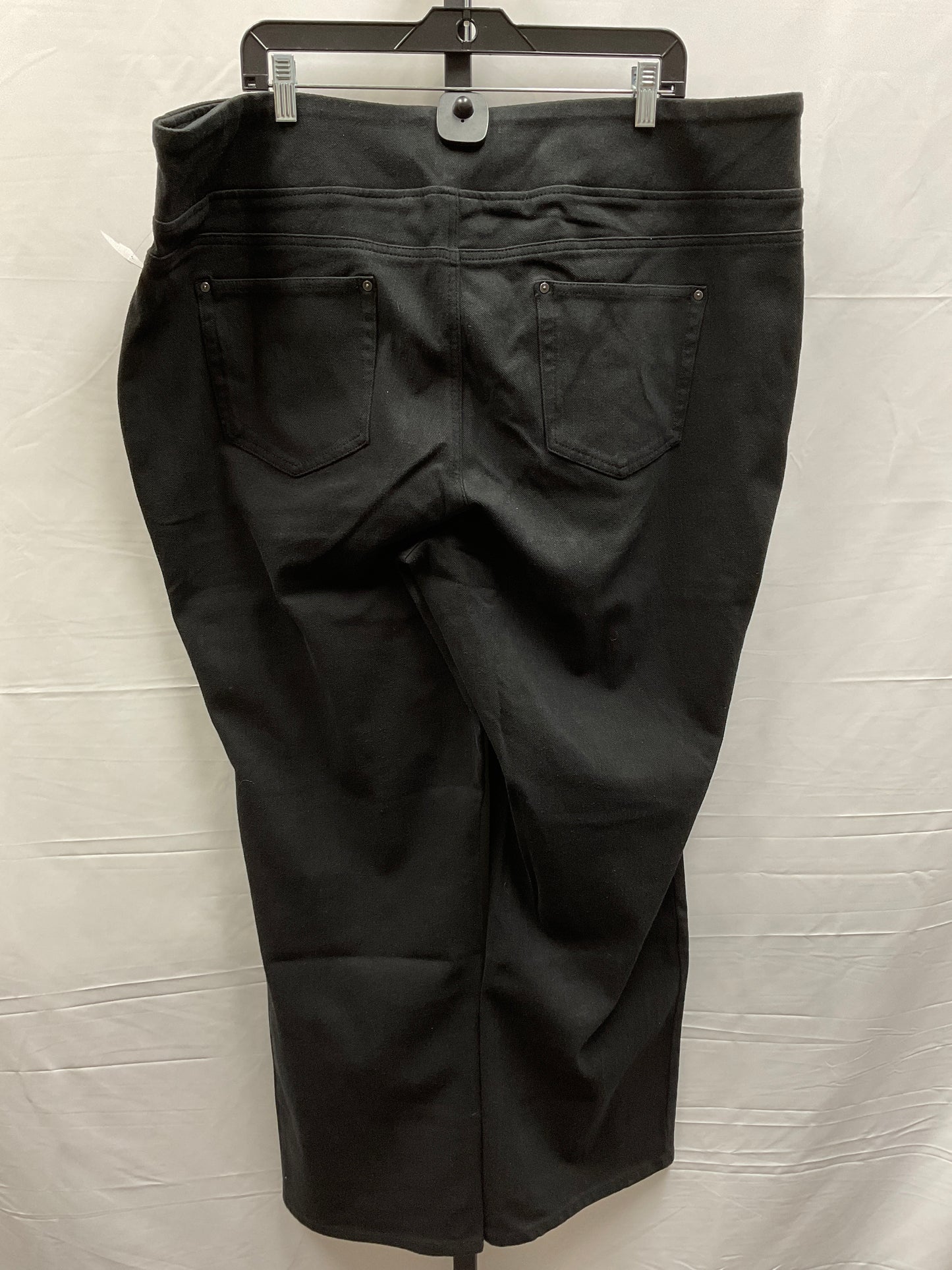 Jeans Jeggings By Belle By Kim Gravel In Black, Size: 26