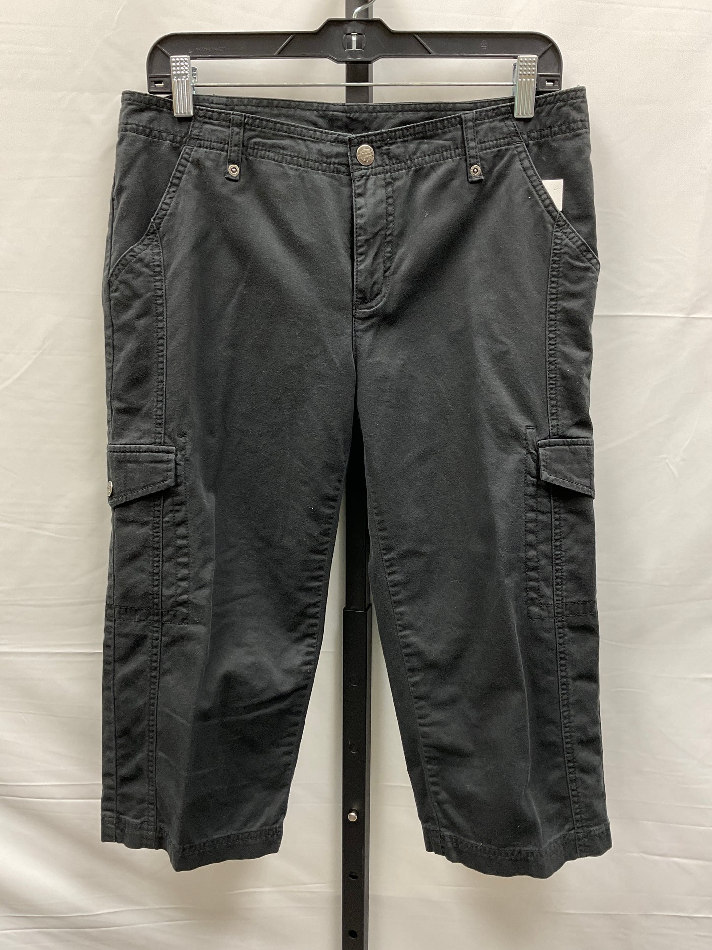 Black Capris Harley Davidson, Size 10