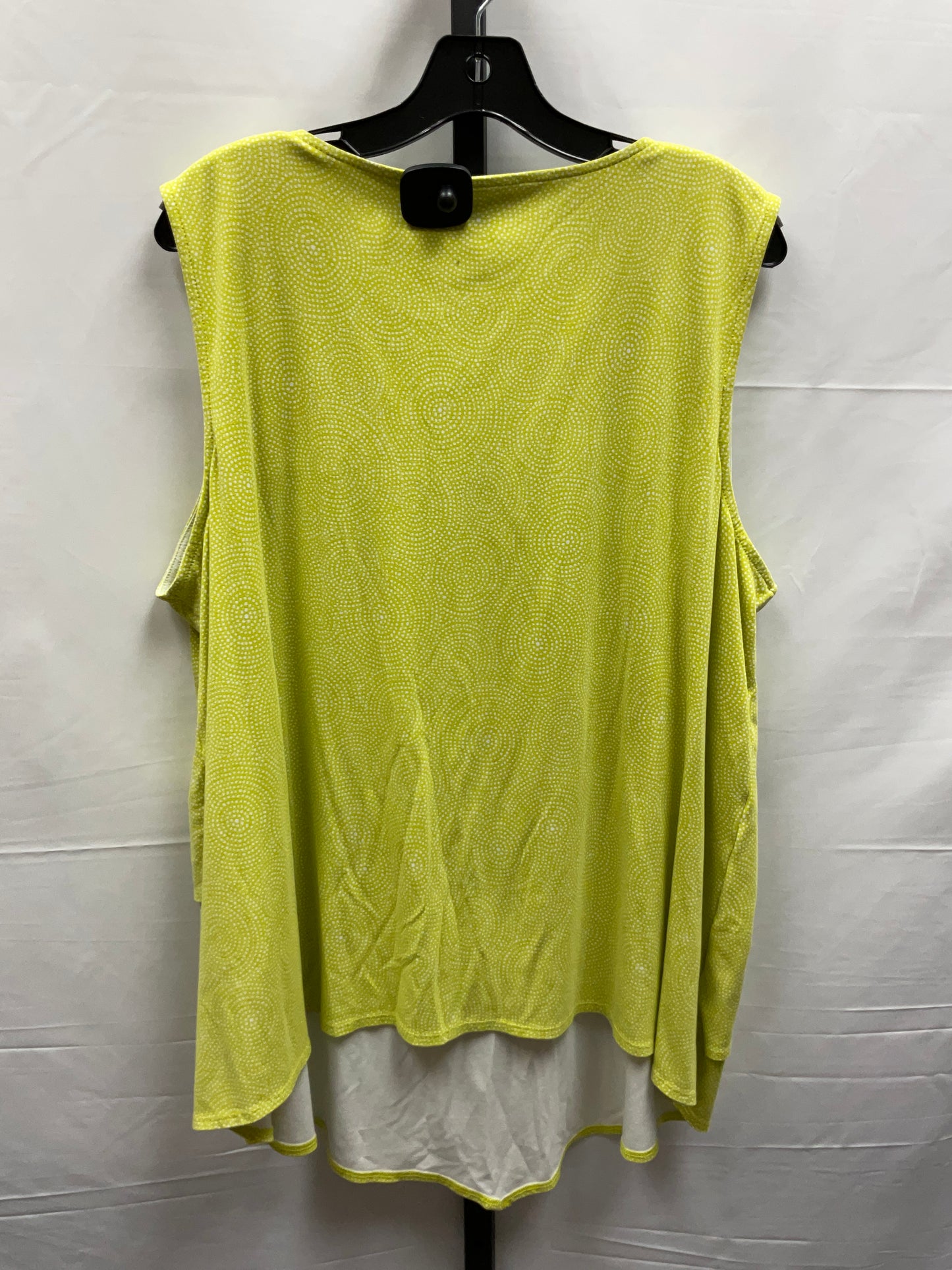 Green Top Sleeveless Alfani, Size 3x