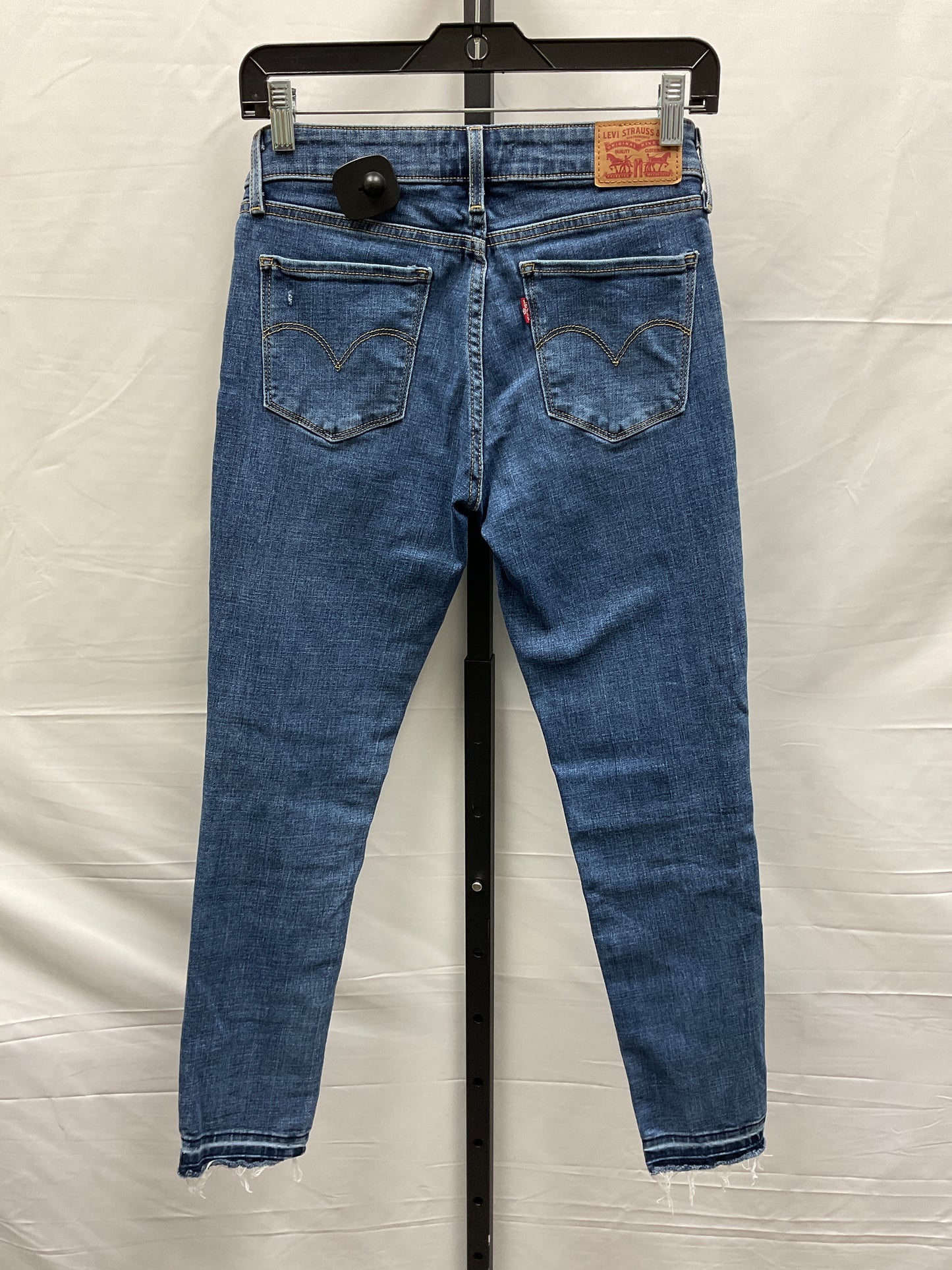 Blue Denim Jeans Skinny Levis, Size 2