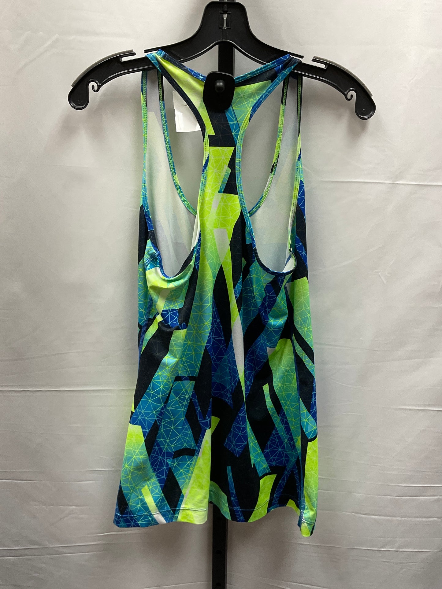 Blue & Green Athletic Tank Top Xersion, Size L