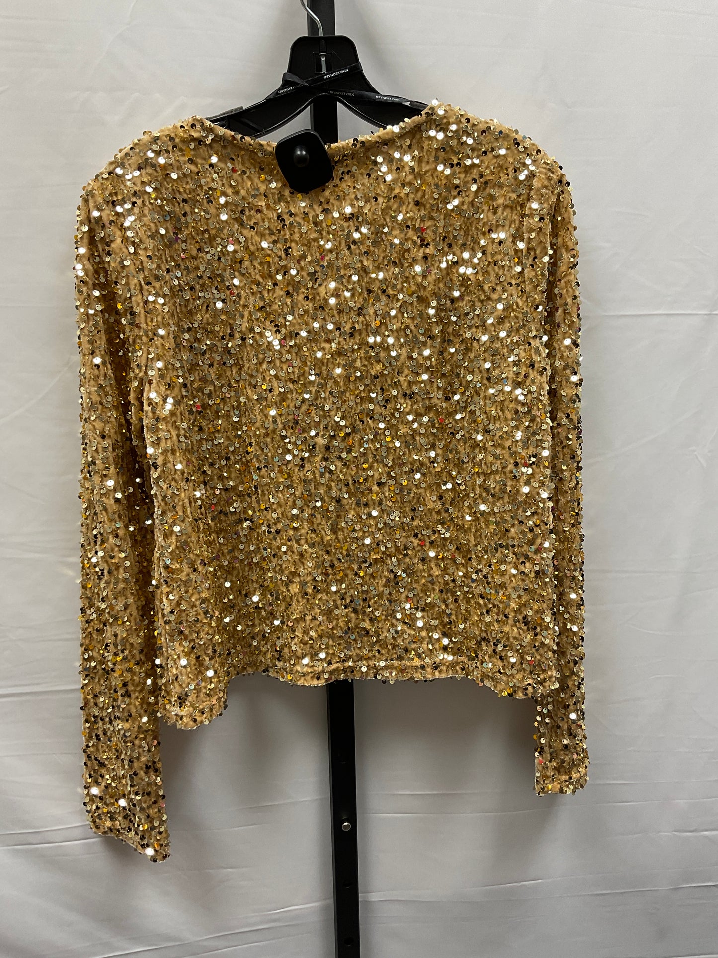 Gold Bolero Nina Leonard, Size S